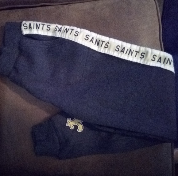 Junk Food Clothing Pants - New Orleans saints joggers